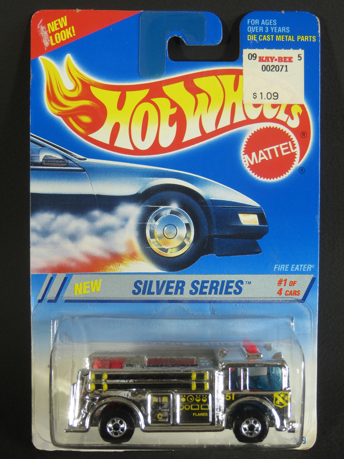 1995 Hot Wheels Silver Series Fire Eater | The Race Case
